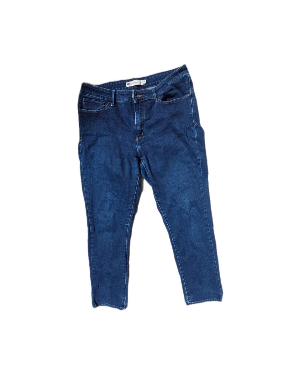 Women's 14 Mid Rise Skinny Levis Jeans